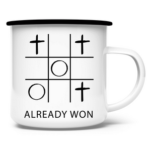 Emaille Tasse already won