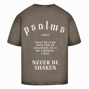 Oversize Washed T-Shirt never be shaken