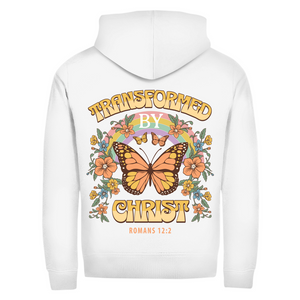 Zipper Hoodie transformed by christ romans 12:2