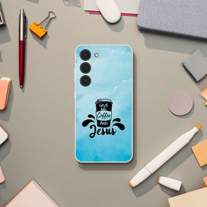 give me coffee and jesus Samsung-Hülle