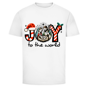 Herren T-Shirt joy to the world