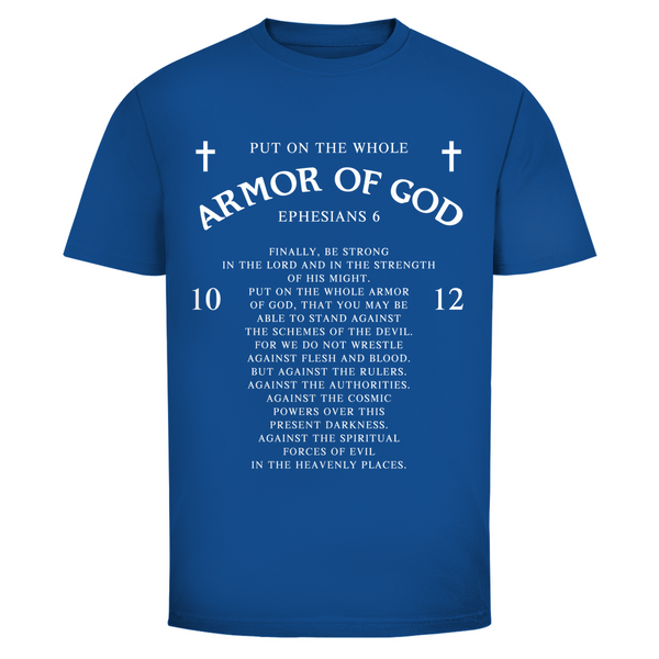 Herren T-Shirt armor of god ephesians 6