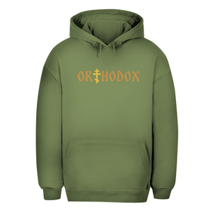 Unisex Oversize Hoodie orthodox kreuz