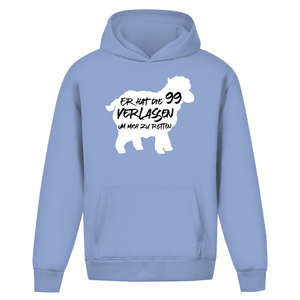 Oversize Hoodie Ohne Kordel er hat die 99 verlassen