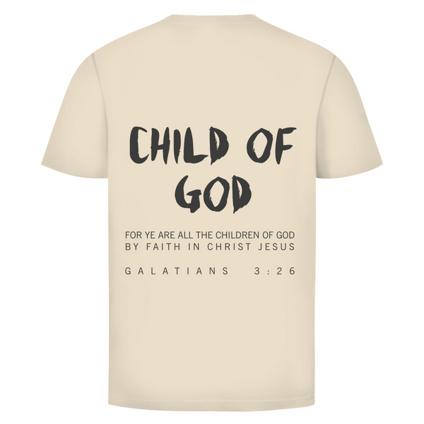 Herren T-Shirt child of god galatians 3:26