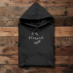 Damen Hoodie blessed