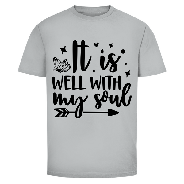 Herren T-Shirt it is well with my soul