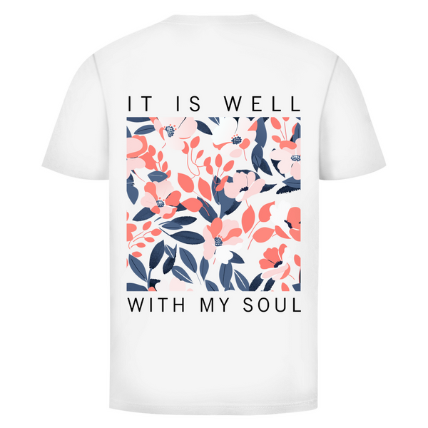 Herren T-Shirt it is well with my soul