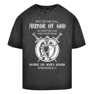 Oversize Washed T-Shirt armor of god