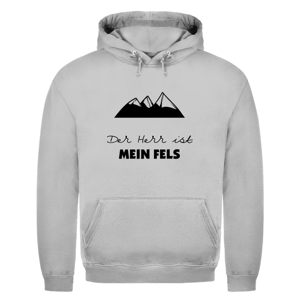 Herren Hoodie der herr ist mein fels