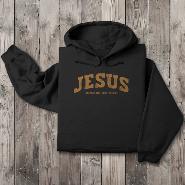 Herren Hoodie jesus the way the truth the life