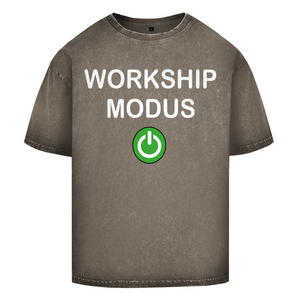 Oversize Washed T-Shirt workship modus