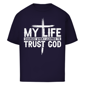 Oversize T-Shirt when i learned to trust god