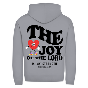 Zipper Hoodie the joy of the lord nehemiah 8:10