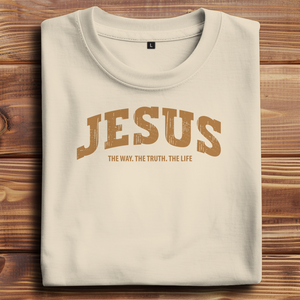 Oversize T-Shirt jesus the way the truth the life