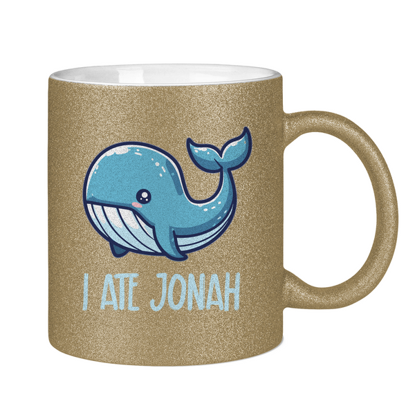 Glitzertasse i ate jonah wal