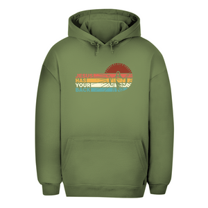 Unisex Oversize Hoodie jesus has your back