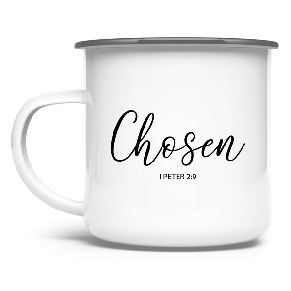 Emaille Tasse chosen 1 peter 2:9