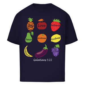 Oversize T-Shirt Joy Love Patience galatians 5:22