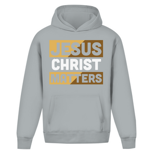 Oversize Hoodie Ohne Kordel jesus christ matters