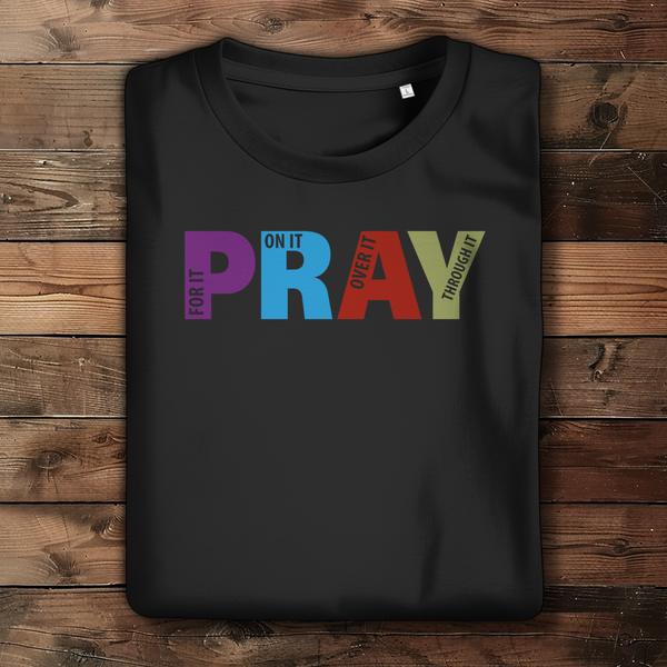 Damen Bio T-Shirt pray on it