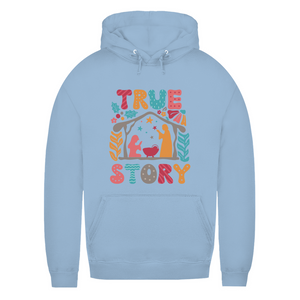 Damen Hoodie true store weihnachten