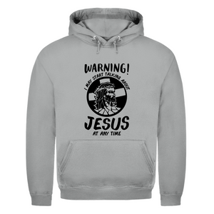 Herren Hoodie jesus at any time