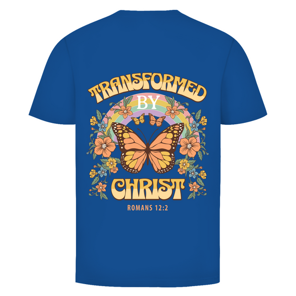 Herren T-Shirt transformed by christ romans 12:2