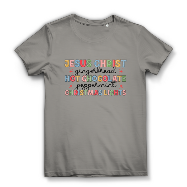 Damen  Bio T-Shirt jesus christ gingerbread