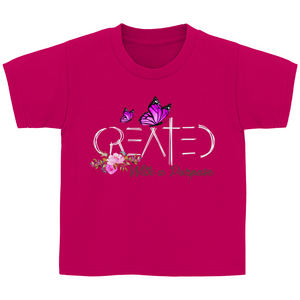 Kinder T-Shirt created with a purpose