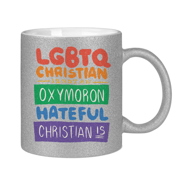 Glitzertasse lgbt christlich