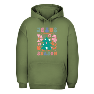 Unisex Oversize Hoodie jesus is reason for the season