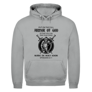 Herren Hoodie armor of god