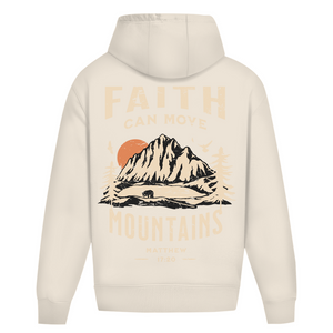 Oversize Hoodie Ohne Kordel faith can move mountains matthew 17:20