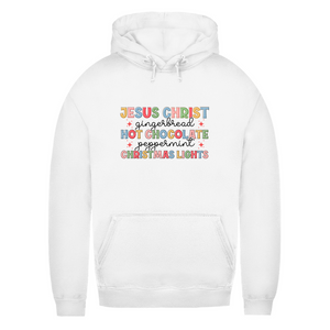 Damen Hoodie jesus christ gingerbread