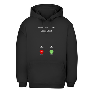 Unisex Oversize Hoodie jesus christ is calling