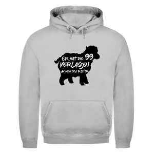 Herren Hoodie er hat die 99 verlassen