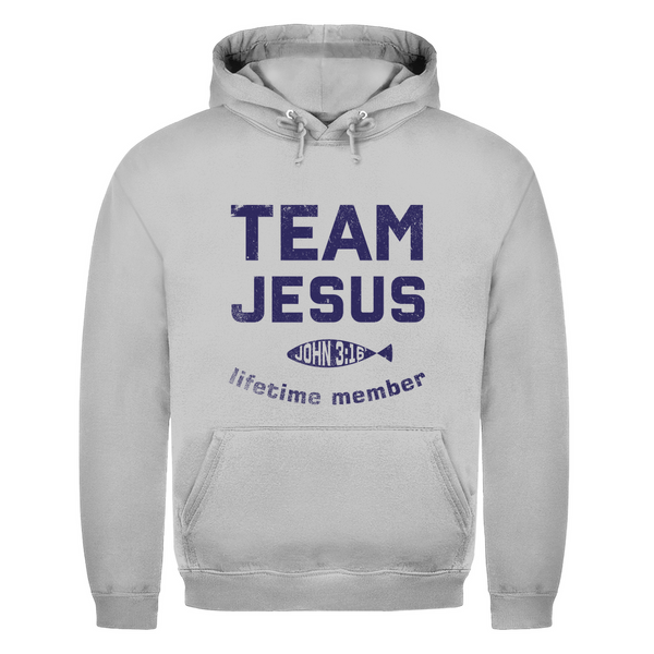 Herren Hoodie team jesus john 3:16