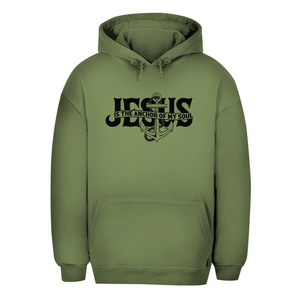 Unisex Oversize Hoodie jesus the anchor of my soul