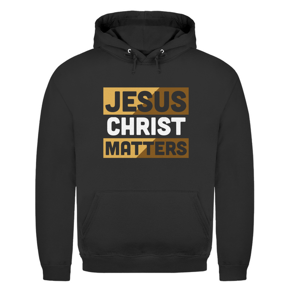 Herren Hoodie jesus christ matters