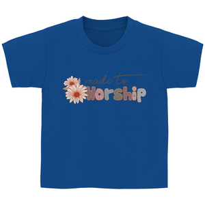 Kinder T-Shirt made to worship