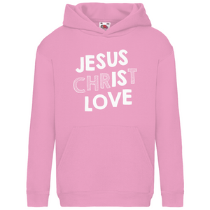 Kinder Hoodie jesus christ love