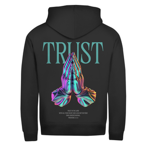 Zipper Hoodie trust in the lord proverbs 3:5-6