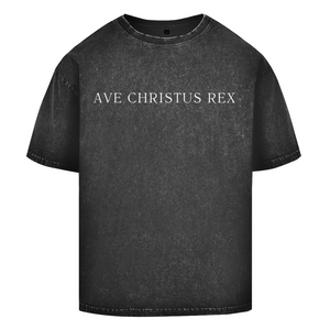 Oversize Washed T-Shirt ave christus rex