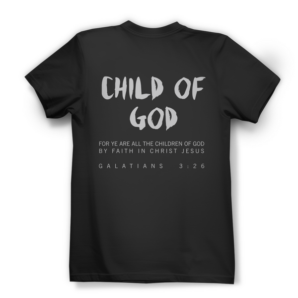 Damen Bio T-Shirt child of god galatians 3:26