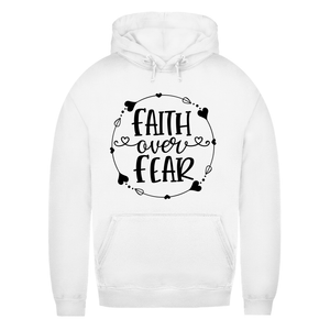 Damen Hoodie faith over fear