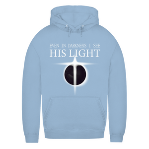 Damen Hoodie even in darkness i see his light