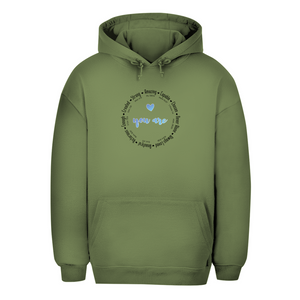 Unisex Oversize Hoodie you are strong amazing