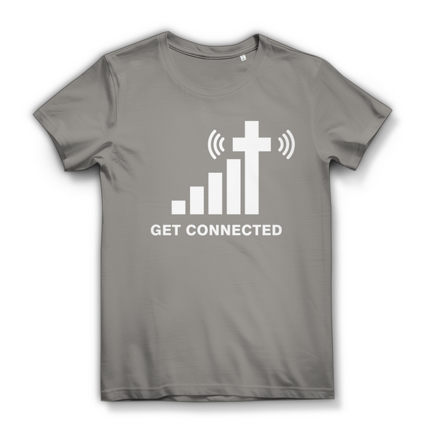 Damen Bio T-Shirt get connected