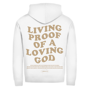Zipper Hoodie a loving god 1 john 4:9-10